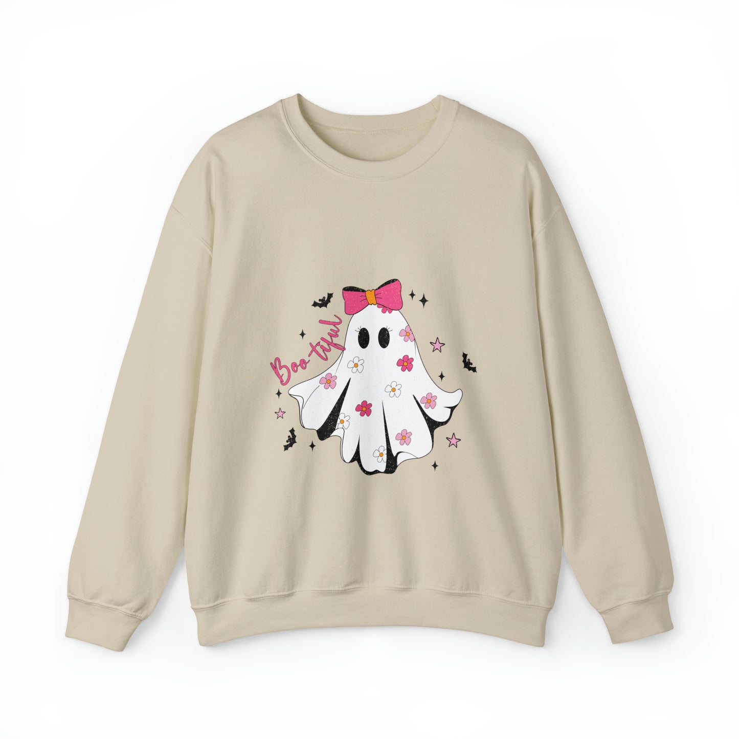 Boo-tiful Ghost Halloween Sweatshirt