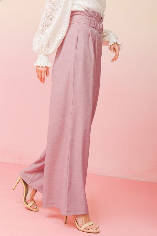 Boss Lady Wide Leg Pants